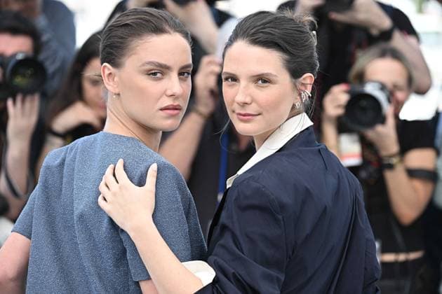 Cannes - Qui Brille au Combat Photocall Actresses Josephine Japy and Angelina Woreth attend the Qui Brille au Combat (The Wonderers) photocall as part of the 78th Cannes Film Festival in Cannes, France on May 15, 2025. Photo by David Niviere ABACAPRESS.COM Cannes Provence-Alpes-Cote d Azur France  Copyright: xNivierexDavid ABACAPRESS.COMx