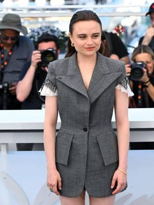 Cannes, 78th Cannes Film Festival 2025 - day 3 - Photocall of the film Sound of Falling . Cannes, 78th Cannes Film Festival 2025 - day 3 - Photocall of the film Sound of Falling . In the photo Lena Urzendowsky Cannes Cannes France  Copyright: xIPA ABACAx
