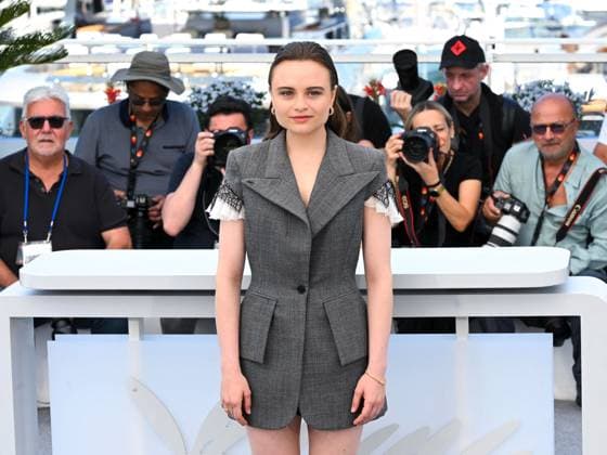Cannes, 78th Cannes Film Festival 2025 - day 3 - Photocall of the film Sound of Falling . Cannes, 78th Cannes Film Festival 2025 - day 3 - Photocall of the film Sound of Falling . In the photo Lena Urzendowsky Cannes Cannes France  Copyright: xIPA ABACAx
