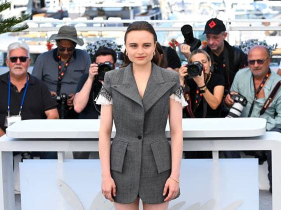 Cannes, 78th Cannes Film Festival 2025 - day 3 - Photocall of the film Sound of Falling . Cannes, 78th Cannes Film Festival 2025 - day 3 - Photocall of the film Sound of Falling . In the photo Lena Urzendowsky Cannes Cannes France  Copyright: xIPA ABACAx