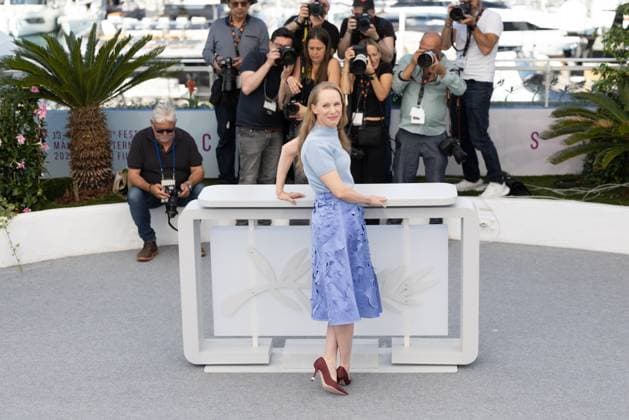 78. Internationalen Filmfestspiele von Cannes 2025 Cannes, Frankreich - 15.5.2024: Susanne Wuest während des Photocall zu SOUND OF FALLING während der 78. Internationalen Filmfestspiele von Cannes. Die 78. Internationalen Filmfestspiele von Cannes finden vom 13. bis 24. Mai 2025 statt. Provence-Alpes-Cote d Azur