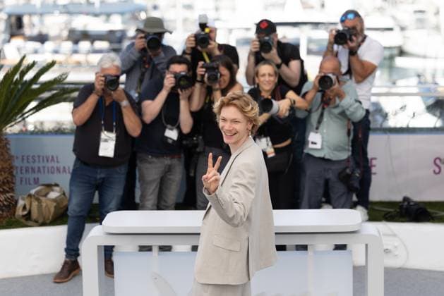 78. Internationalen Filmfestspiele von Cannes 2025 Cannes, Frankreich - 15.5.2024: Filip Schnack während des Photocall zu SOUND OF FALLING während der 78. Internationalen Filmfestspiele von Cannes. Die 78. Internationalen Filmfestspiele von Cannes finden vom 13. bis 24. Mai 2025 statt. Provence-Alpes-Cote d Azur