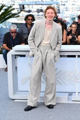 Cannes, Cannes, France: Cannes, 78th Cannes Film Festival 2025 - day 3 - Photocall of the film Sound of Falling. In the photo Filip Schnack Cannes France  - ZUMAp169 20250515_zea_p169_037 Copyright: xAlbertoxTerenghix