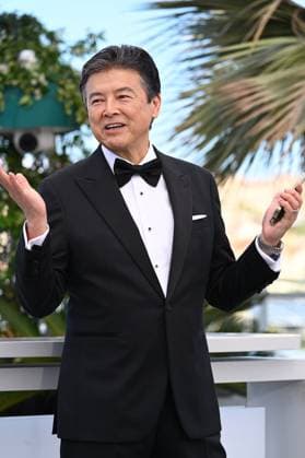 CINEMA : 78eme Festival de Cannes - Photocalls - 15 05 2025 CANNES, FRANCE - 15 MAI (G-D) : Tomokazu MIURA, Acteur, lors du photocall du film Â« A Pale View of Hills Â» Un Certain Regard Â» lors du 78eme Festival de Cannes au Palais des Festivals le 15 mai 2025 Ã Cannes, France. CannesFrance  Copyright: xValentinaxClaretx
