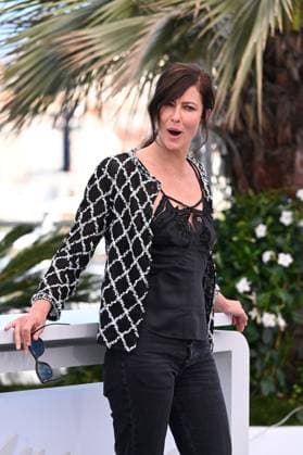 CINEMA : 78eme Festival de Cannes - Photocalls - 15 05 2025 CANNES, FRANCE - 15 MAI (G-D) : Ana MOUGLALIS, lors du photocall du film Â« Dalloway Â» projetÃ en Seance de minuit lors du 78eme Festival de Cannes au Palais des Festivals le 15 mai 2025 Ã Cannes, France. CannesFrance  Copyright: xValentinaxClaretx