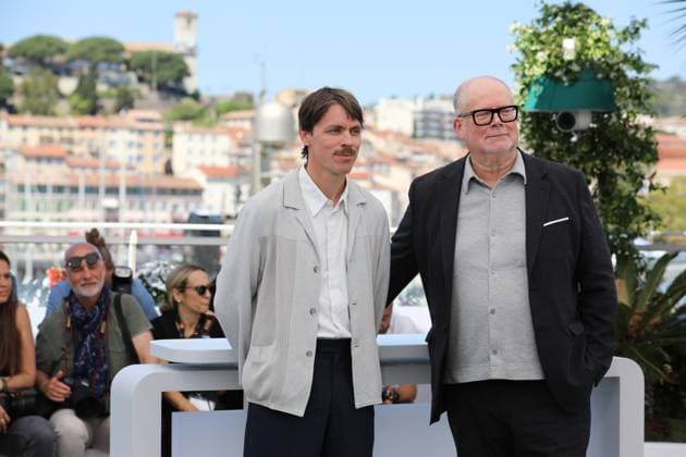 May 15, 2025, Cannes, Cote D azur, France: JON ASP and MATTIAS NOHRBORG pose during the photocall for Being Bo Widerberg at the 78th Annual Cannes Film Festival at Palais des Festivals in Cannes, France Cannes France - ZUMAc179 20250515_zep_c179_059 Copyright: xMickaelxChavetx