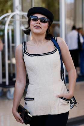 Cannes Ariana Greenblatt out Hotel Martinez MP Ariana Greenblatt is going out Hotel Martinez ahead of the 78th Cannes Film Festival on May 15, 2025 in Cannes, France. Photo by Marco Piovanotto ABACAPRESS.COM  Copyright: xPiovanottoxMarco ABACAx