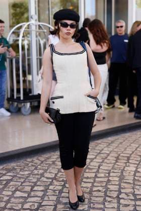 Cannes Ariana Greenblatt out Hotel Martinez MP Ariana Greenblatt is going out Hotel Martinez ahead of the 78th Cannes Film Festival on May 15, 2025 in Cannes, France. Photo by Marco Piovanotto ABACAPRESS.COM  Copyright: xPiovanottoxMarco ABACAx