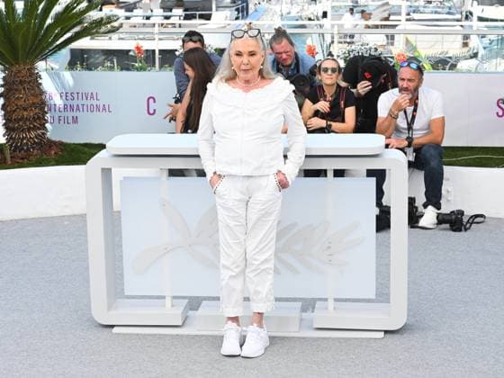Cannes, 78th Cannes Film Festival 2025 - day 3 - Photocall of the film I huvudet pa Bo Cannes, 78th Cannes Film Festival 2025 - day 3 - Photocall of the film I huvudet pa Bo . In the photo Pia Degermark Cannes Cannes France  Copyright: xIPA ABACAx