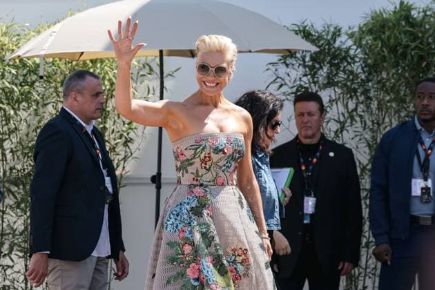 Cannes, The arrival of the cast at the Mission Impossible - The Final Reckoning photocall during the Festival de Cannes. In the photo: Hannah Waddingham (Singer and actress)  Copyright: xAlessandroxBremecx xipa-agency.netx xx IPA_Agency_IPA57721832