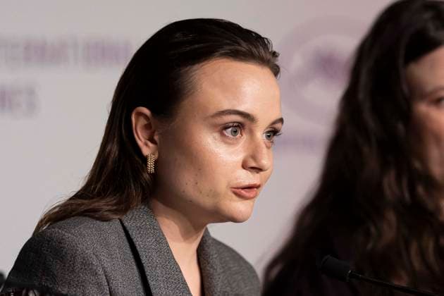 Cannes - Sound of Falling Press Conference Lena Urzendowsky attends the Sound of Falling Press Conference at the 78th annual Cannes Film Festival at Palais des Festivals on May 15, 2025 in Cannes, France. Photo by Sebastien Courdji pool ABACAPRESS.COM Cannes France  Copyright: xABACAx