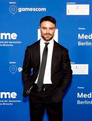 Marios Gavrilis at the German Computer Game Award 2025