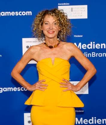 Aline von Drateln at the German Computer Game Award 2025