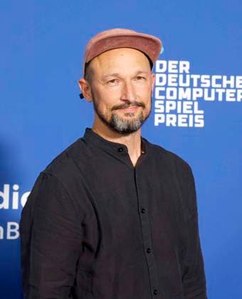 Alex Siedenbiedel at the German Computer Game Award 2025