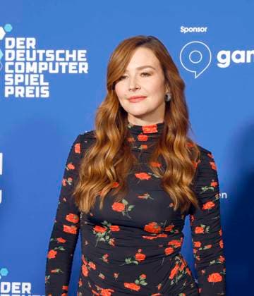 Katrin Bauerfeind at the German Computer Game Award 2025