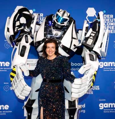 Dorothee Bär at the German Computer Game Award 2025