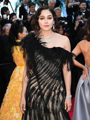 Cannes, 78th Cannes Film Festival 2025 - evening 3 - red carpet of the film Dossier 137 Cannes, 78th Cannes Film Festival 2025 - evening 3 - red carpet of the film Dossier 137 (case 137) - In the photo: Araya Hargate Cannes Cannes France  Copyright: xIPA ABACAx