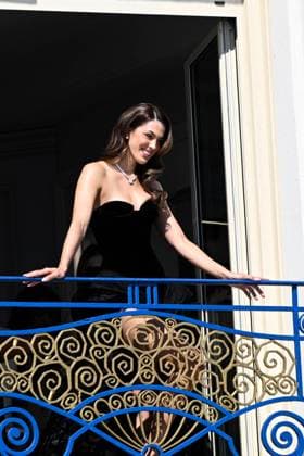 Cannes - Iris Mittenaere During Photo Session Iris Mittenaere during photo session on the balcony of the Hotel Martinez in Cannes, France on May 15, 2025. Photo by Florian Poitout ABACAPRESS.COM Cannes France  Copyright: xPoitoutxFlorian ABACAx