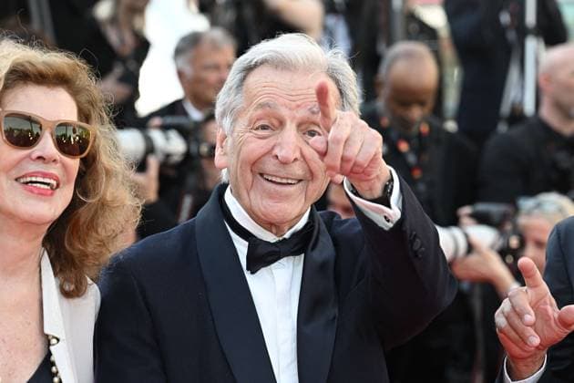Cannes - Dossier 137 (Case 137) Red Carpet Costa-Gavras attends the Dossier 137 (Case 137) red carpet on day 3 of the 78th annual Cannes Film Festival at Palais des Festivals on May 15, 2025 in Cannes, France. Photo by David Niviere ABACAPRESS.COM Cannes France  Copyright: xNivierexDavid ABACAPRESS.COMx