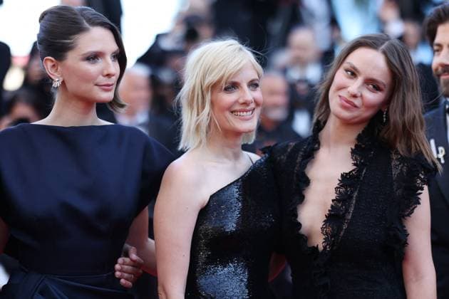 Cannes Dossier 137 Screening JD Josephine Japy, Melanie Laurent, Angelina Woreth attend the red carpet for Dossier 137 (Case 137) as part of the 78th Cannes Film Festival in Cannes, France on May 15, 2025. Jerome Domine ABACAPRESS.COM Cannes France  Copyright: xDominexJerome ABACAx