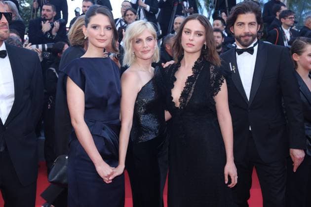 Cannes Dossier 137 Screening JD Josephine Japy, Melanie Laurent, Angelina Woreth attend the red carpet for Dossier 137 (Case 137) as part of the 78th Cannes Film Festival in Cannes, France on May 15, 2025. Jerome Domine ABACAPRESS.COM Cannes France  Copyright: xDominexJerome ABACAx