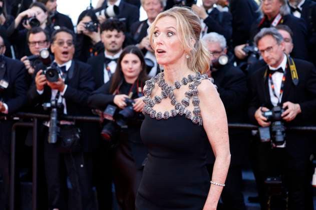 LÃ a Drucker at the premiere of the feature film Dossier 137 Case 137 at the Festival de Cannes 2025 78 Cannes International Film Festival at the Palais des Festivals Cannes, 15 05 2025 Foto:xD.xBedrosianx xFuturexImagex dossier_5516