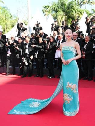 Cannes, 78th Cannes Film Festival 2025 - evening 3 - red carpet of the film Dossier 137 (case 137) - In the photo: Meng Qingyang  Copyright: xSimonexComix xipa-agency.netx xPoolxPhotoxEventsx05x IPA_Agency_IPA57733793