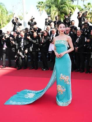 Cannes, 78th Cannes Film Festival 2025 - evening 3 - red carpet of the film Dossier 137 (case 137) - In the photo: Meng Qingyang  Copyright: xSimonexComix xipa-agency.netx xPoolxPhotoxEventsx05x IPA_Agency_IPA57733801