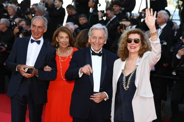 May 15, 2025, Cannes, Cote D azur, France: COSTA-GAVRAS on the red carpet for the Case 137 Premiere screening at the 78th Annual Cannes Film Festival at Palais des Festivals in Cannes, France Cannes France - ZUMAc179 20250515_zep_c179_201 Copyright: xMickaelxChavetx