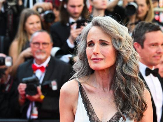 Cannes, 78th Cannes Film Festival 2025 - evening 3 - red carpet of the film Dossier 137 Cannes, 78th Cannes Film Festival 2025 - evening 3 - red carpet of the film Dossier 137 (Case 137) - In the photo: Andie MacDowell cannes France  Copyright: xIPA ABACAx