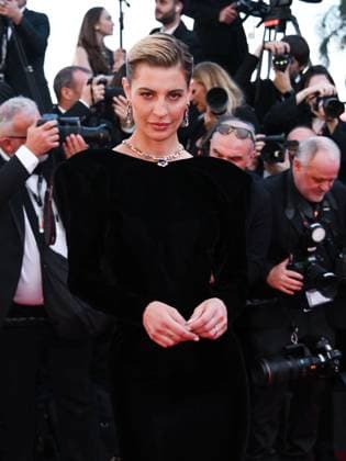 Cannes, Cannes, France: Cannes, 78th Cannes Film Festival 2025 - evening 3 - red carpet of the film Dossier 137 (case 137) - In the photo: Sveva Alviti Cannes France  - ZUMAp169 20250515_zea_p169_1019 Copyright: xSimonexComix