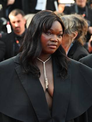 Cannes, 78th Cannes Film Festival 2025 - evening 3 - red carpet of the film Dossier 137 (Case 137) - In the photo: Guslagie Malanda  Copyright: xManuelexMangiarottix xipa-agency.netx xPoolxPhotoxEventsx05x IPA_Agency_IPA57735656