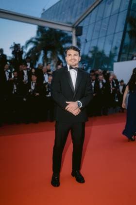 78eme Festival International du Film de Cannes Montée des marchesdu film Dossier 137 78th International Cannes Film Festival Red Carpet of Dossier 137 movie 444307 2025 05 15 Alpes Maritimes Cannes France Dupont, Antoine  Copyright: xTerencexBaelenx STAR_444307_009