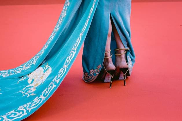 78eme Festival International du Film de Cannes Montée des marchesdu film Dossier 137 78th International Cannes Film Festival Red Carpet of Dossier 137 movie 444307 2025 05 15 Alpes Maritimes Cannes France Qingyang, Meng  Copyright: xTerencexBaelenx STAR_444307_032