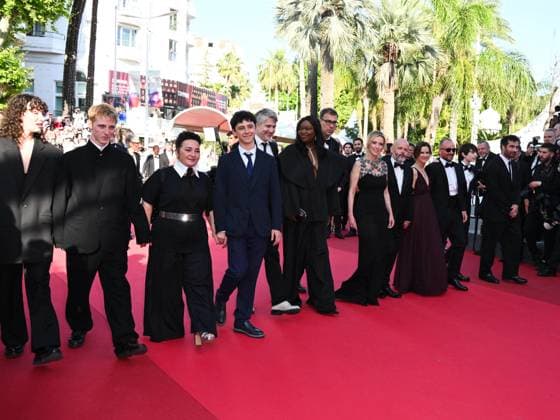 Cannes, 78th Cannes Film Festival 2025 - evening 3 - red carpet of the film Dossier 137 Cannes, 78th Cannes Film Festival 2025 - evening 3 - red carpet of the film Dossier 137 (case 137) - In the photo: Stanislas Merhar, Guslagie Malanda, Mathilde Riu, Côme Peronnet, Solàn Machado-Graner, Sandra Colombo, Dominik Moll, Mathilde Roehrich, Léa Drucker, Valentin Campagne, Theo Costa - Marini, Jonathan Turnbull and Gilles Marchand Cannes Cannes France  Copyright: xIPA ABACAx