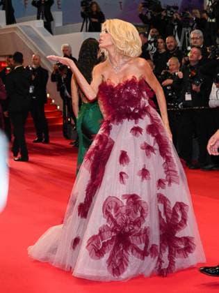 Cannes, 78th Cannes Film Festival 2025 - night 3 - red carpet of the film Sirat Cannes, 78th Cannes Film Festival 2025 - evening 3 - red carpet of the film Sirat - In the photo: Victoria Silvstedt cannes France  Copyright: xIPA ABACAx