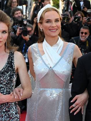 Cannes, France: Cannes, 78th Cannes Film Festival 2025 - evening 3 - red carpet of the film Dossier 137 (case 137) In the photo: Diane Kruger Cannes France  - ZUMAp169 20250515_zea_p169_644 Copyright: xTerenghi Ipax