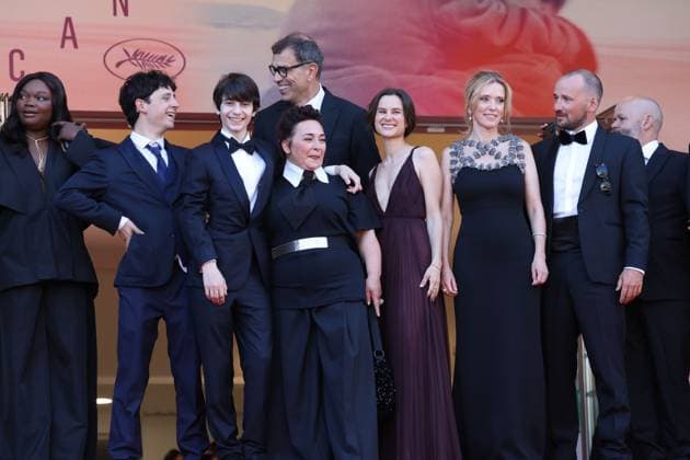 Dossier 137 (Case 137) red carpet in Cannes Guslagie Malanda, Mathilde Riu, Come Peronnet, Solan Machado-Graner, Sandra Colombo, Mathilde Roehrich, Dominik Moll, LÃ a Drucker, Valentin Campagne, Theo Costa-Marini, Jonathan Turnbull and Gilles Marchand at the Dossier 137 (Case 137) red carpet at the 78th annual Cannes Film Festival at Palais des Festivals on May 15, 2025 in Cannes, France CAP GOL GOL Cannes CÃ te d Azur France Copyright: xRickxGold CapitalxPicturesx