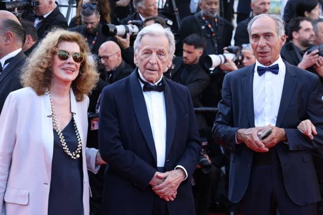 Dossier 137 (Case 137) red carpet in Cannes Costa-Gavras, Marília Gabriela at the Dossier 137 (Case 137) red carpet at the 78th annual Cannes Film Festival at Palais des Festivals on May 15, 2025 in Cannes, France CAP GOL GOL Cannes Côte d Azur France Copyright: xRickxGold CapitalxPicturesx