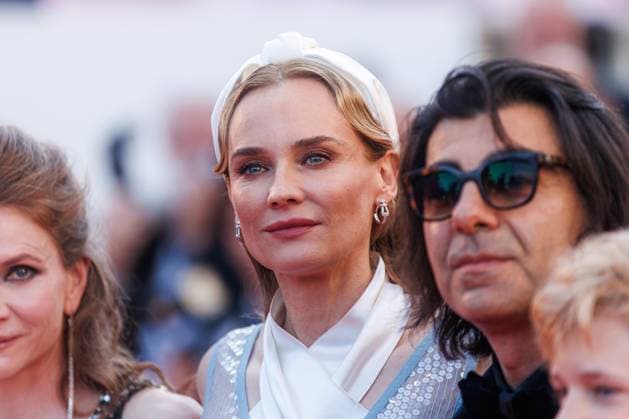 Festival de Cannes Dossier 137 Premiere Diane Kruger and Fatih AkÄ±n at the premiere of Dossier 137 during the 78 Cannes Film Festival at the Palais de Festival on 15 05 2025 Copyright: xEventpressxKochanx