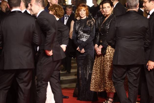 Cannes Dalloway Screening JD Mylene Farmer attend the midnight screening of Dalloway as part of the 78th Cannes Film Festival in Cannes, France on May 15, 2025. Jerome Domine ABACAPRESS.COM Cannes France  Copyright: xDominexJerome ABACAx