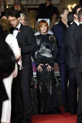 Cannes 2025 Premiere du film Dalloway Mylene Farmer Premiere of the movie Dalloway on the red carpet of the Cannes Film Festival on May 15th 2025.  Copyright: x Chassery+Courdjix