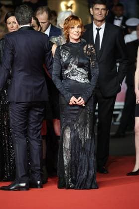 Cannes 2025 Premiere du film Dalloway Mylene Farmer Premiere of the movie Dalloway on the red carpet of the Cannes Film Festival on May 15th 2025.  Copyright: x Chassery+Courdjix