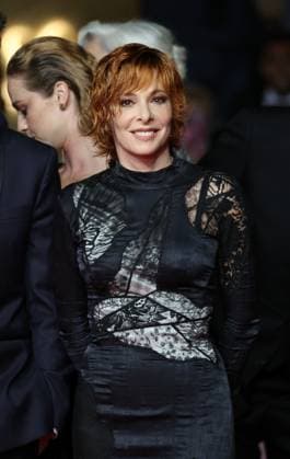 Cannes 2025 Premiere du film Dalloway Mylene Farmer Premiere of the movie Dalloway on the red carpet of the Cannes Film Festival on May 15th 2025.  Copyright: x Chassery+Courdjix