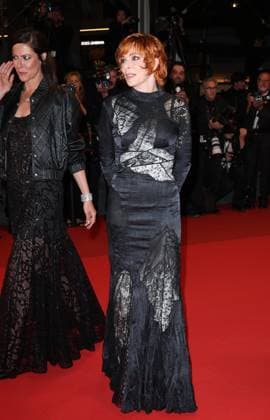 Cannes 2025 Premiere du film Dalloway Mylene Farmer Premiere of the movie Dalloway on the red carpet of the Cannes Film Festival on May 15th 2025.  Copyright: x Chassery+Courdjix