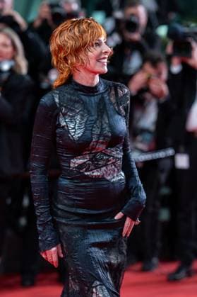 78eme Festival International du Film de Cannes Montée des marches du film Dalloway 78th International du Film de Cannes Red carpet with cast of Dalloway movie 444331 2025 05 15 France Farmer, Mylène  Copyright: xEstellexCarlierx xStarfacex STAR_444331_013