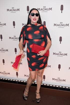 Cannes Magnum Party NG Rossy de Palma attending the Magnum Party Photocall at Magnum Beach in Cannes, France on May 15 2025 as part of the 78th Cannes Film Festival. Photo by Nicolas Genin ABACAPRESS.COM Cannes France  Copyright: xGeninxNicolas ABACAx