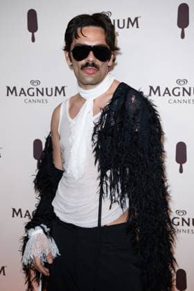 Cannes Magnum Party NG Lucky Love attending the Magnum Party Photocall at Magnum Beach in Cannes, France on May 15 2025 as part of the 78th Cannes Film Festival. Photo by Nicolas Genin ABACAPRESS.COM Cannes France  Copyright: xGeninxNicolas ABACAx