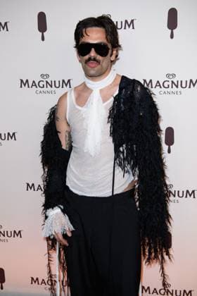 Cannes Magnum Party NG Lucky Love attending the Magnum Party Photocall at Magnum Beach in Cannes, France on May 15 2025 as part of the 78th Cannes Film Festival. Photo by Nicolas Genin ABACAPRESS.COM Cannes France  Copyright: xGeninxNicolas ABACAx