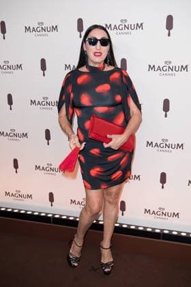 Cannes Magnum Party NG Rossy de Palma attending the Magnum Party Photocall at Magnum Beach in Cannes, France on May 15 2025 as part of the 78th Cannes Film Festival. Photo by Nicolas Genin ABACAPRESS.COM Cannes France  Copyright: xGeninxNicolas ABACAx
